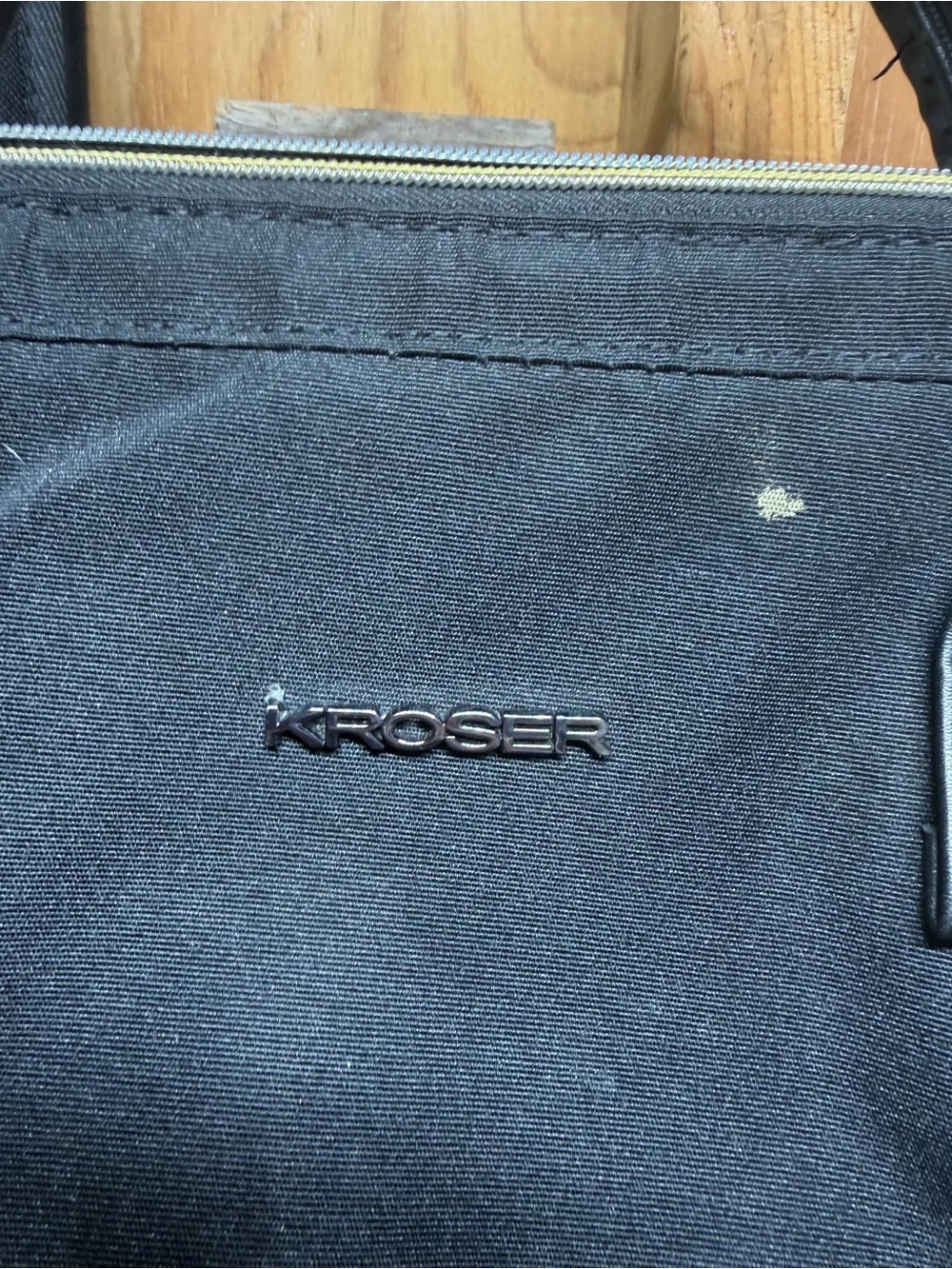 KROSER Black Laptop Backpack USB Charging Port Doctor Bag Travel Work Bag
